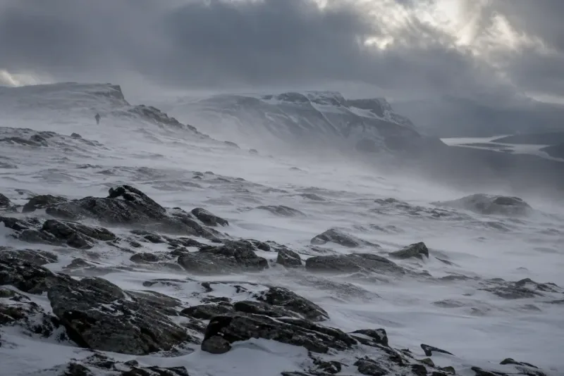 SMHI varnar för stormvindar i Lapplandsfjällen