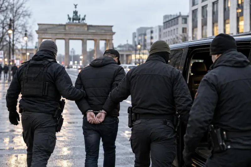 Misstänkt gängledare gripen i Berlin efter internationell polisinsats