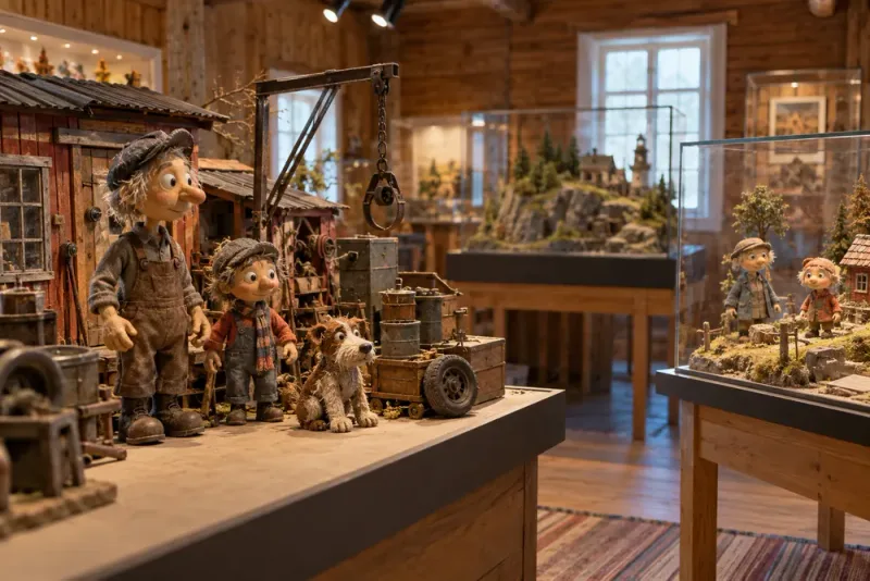 Skrotnisses originaldockor får eget museum utanför Trollhättan
