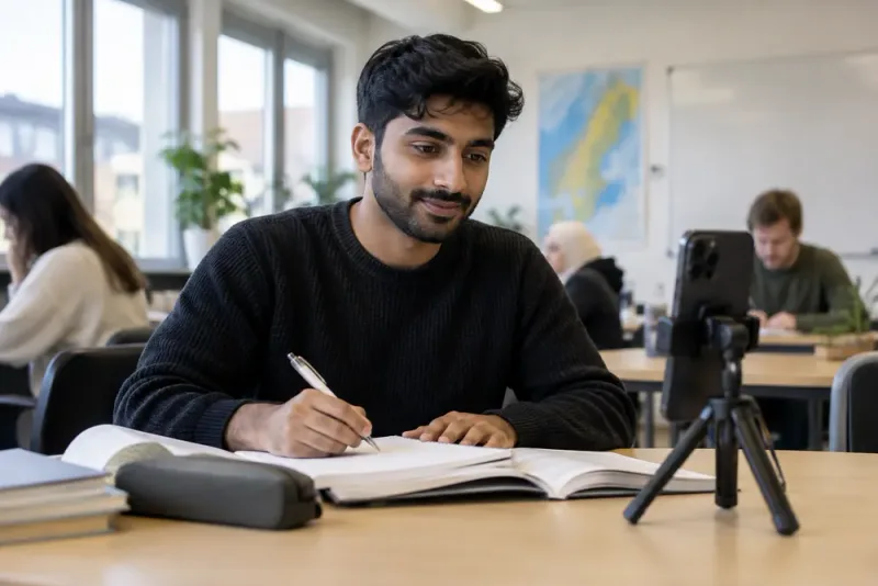 Ammar Gillani klarade SFI på fem månader