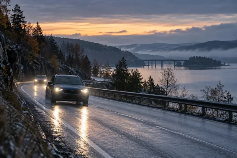 Trafikverket varnar för blixthalka i Västsverige