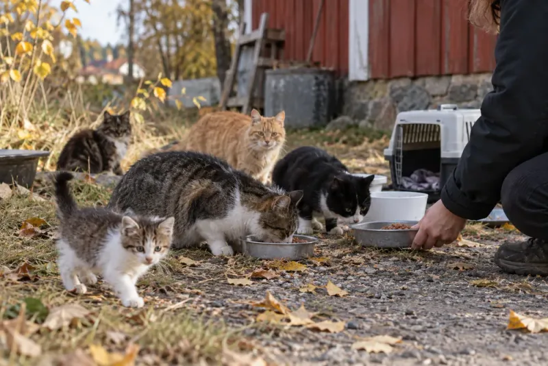 Ideella krafter larmar om allt fler hemlösa katter