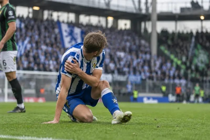 Tobias Heintz vill spela derbyt trots axelskada