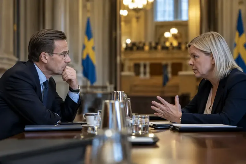 Jimmie Åkesson vill möta Elisabeth Thand Ringqvist om regeringskrisen