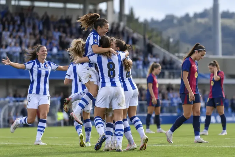 Real Sociedad chockade Barcelona efter tidigt underläge