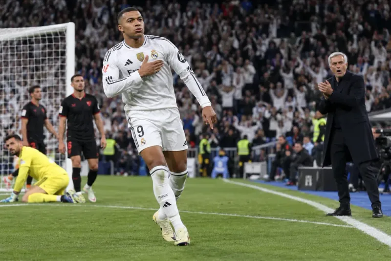 Kylian Mbappés fullträff fick José Mourinho att reagera