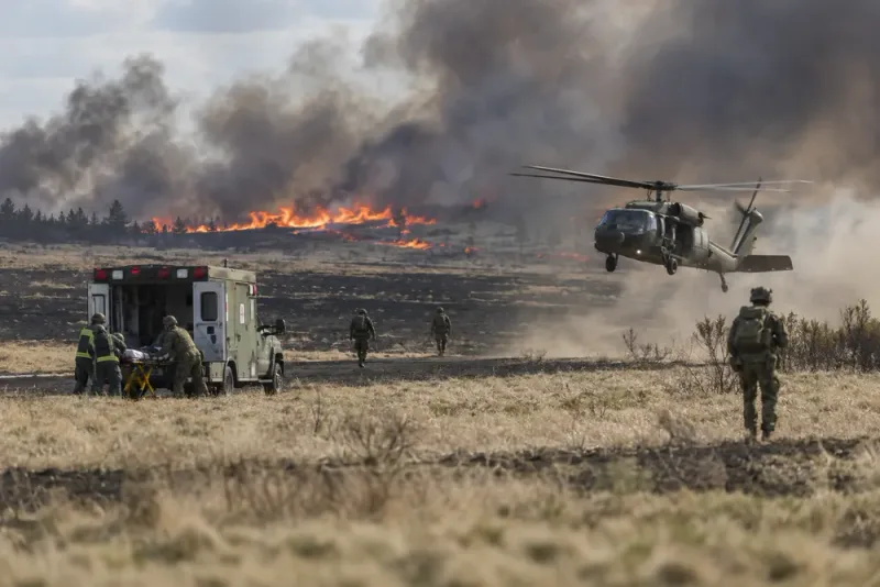 Fyra soldater döda och 39 skadade efter militärbrand i Kanada