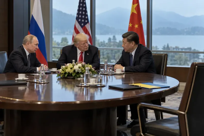 Vladimir Putin föreslår toppmöte om Ukrainakriget utan Zelenskyj