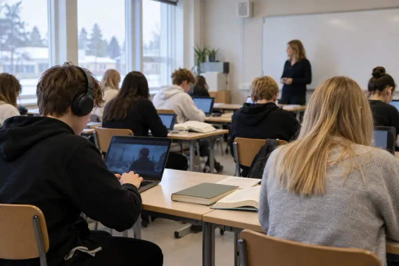 Niornas engelska sticker ut – svenskan halkar efter