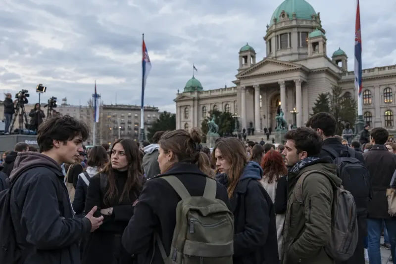 Studentrörelse utmanar Aleksandar Vučić om makten i Serbien