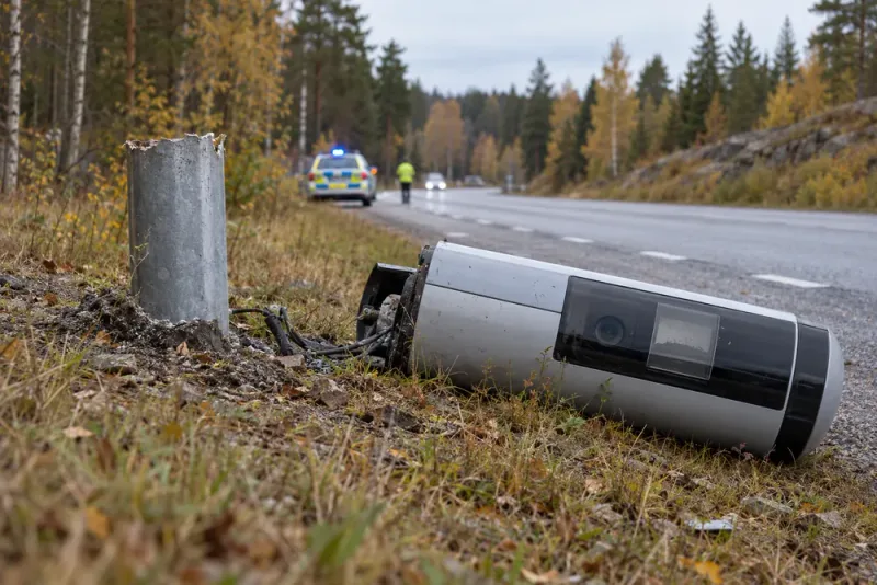 Nytt stöldförsök mot fartkamera – polisen varnar för fler brott