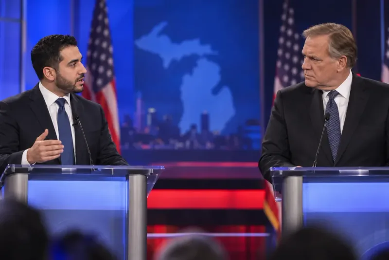 Abdul El-Sayed utmanar Mike Rogers om avgörande senatsplats