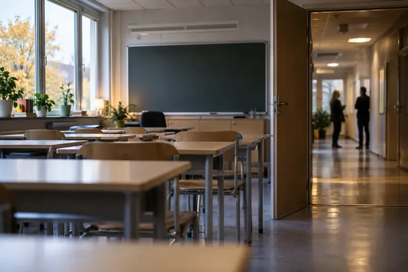Lärare avstängd efter misstänkt beteende mot elev