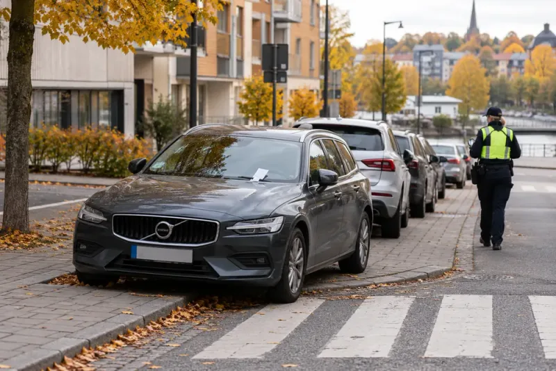 Felparkering kan kosta 1 300 kronor i Skellefteå