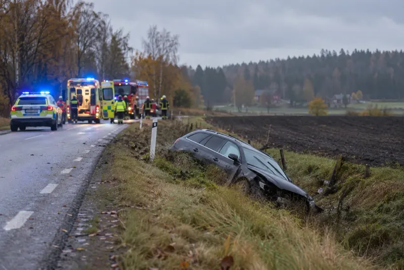 Man död efter singelolycka i Mellerud