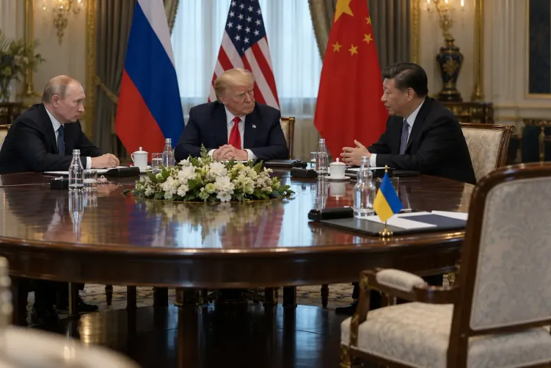 Vladimir Putin föreslår fredsmöte utan Volodymyr Zelenskyj