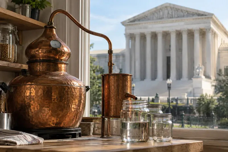 USA:s högsta domstol prövar förbud mot hembränning