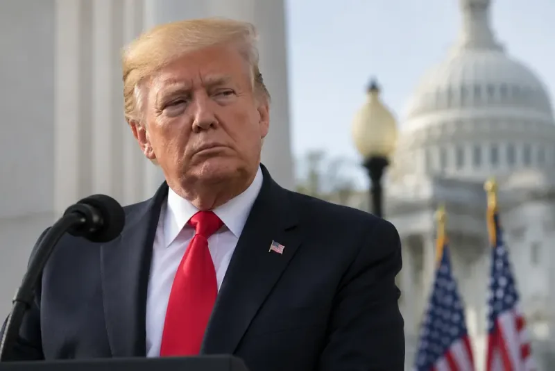 Donald Trump får rekordlågt stöd inför mellanårsvalet