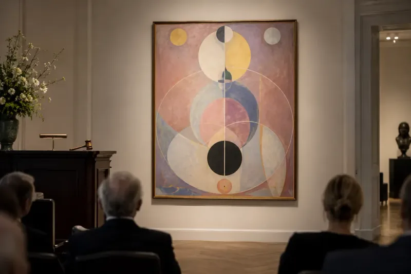 Unik Hilma af Klint-målning auktioneras ut för miljoner
