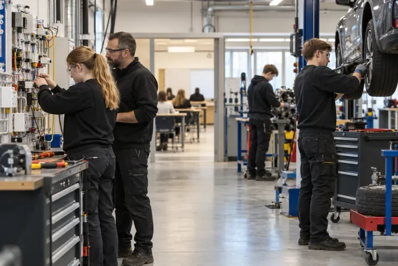 Skolverket vill minska högskoleprogrammen och utbilda fler yrkeselever