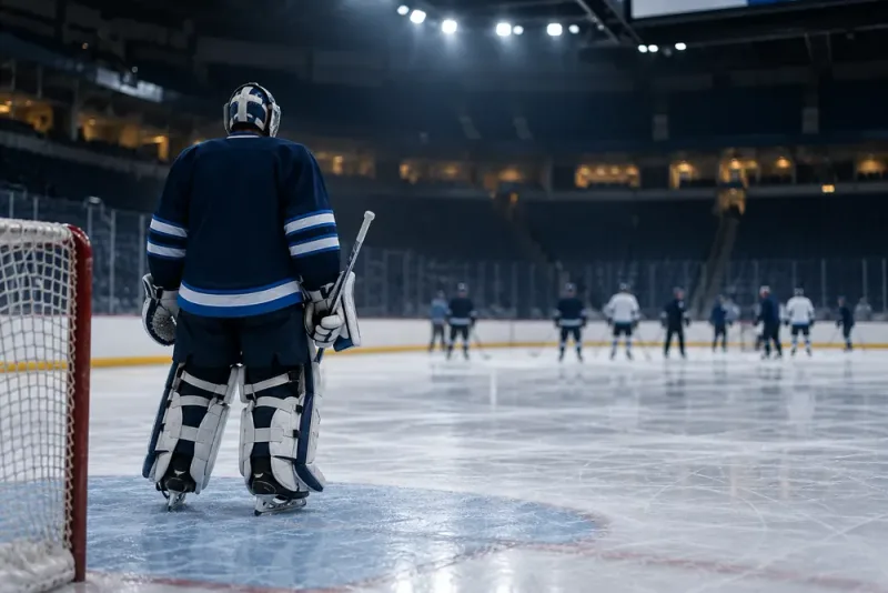 Winnipeg Jets kan tvingas betala Connor Hellebuyck