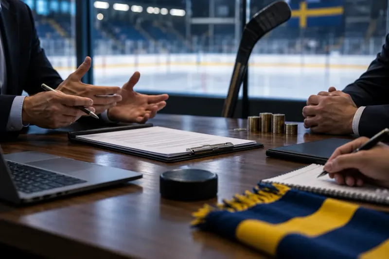 Svenska hockeyklubbar kräver mer pengar från NHL