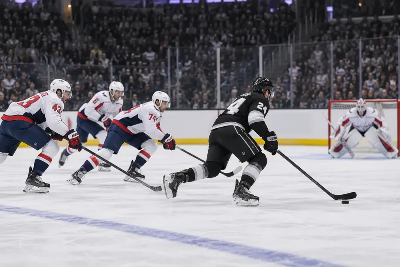 Erik Gustafssons solomål avgjorde för Los Angeles Kings