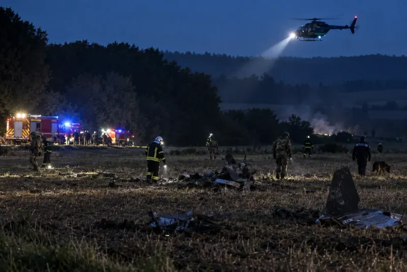 Stridsflygplan kan ha störtat – vrakdelar hittades i Frankrike