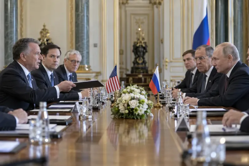 Steve Witkoff lägger fram ny fredsplan för Vladimir Putin