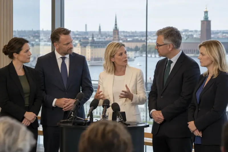 Fem partier enas om nytt majoritetsstyre i Stockholm