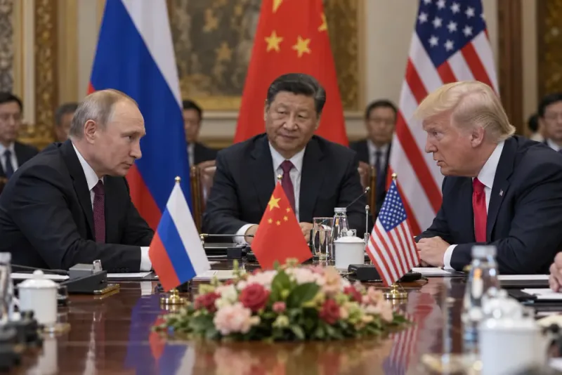 Vladimir Putin föreslår presidentmöte med Donald Trump i Kina