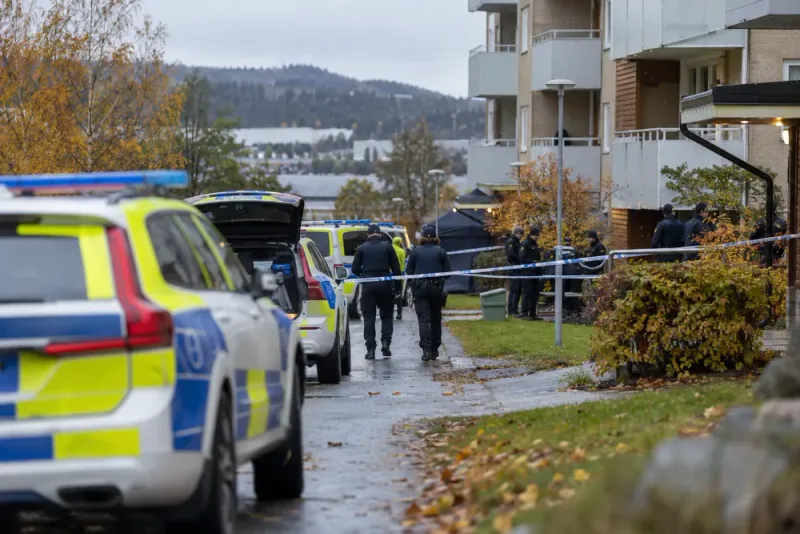 Skadad person hittad – stor polisinsats i Örnsköldsvik