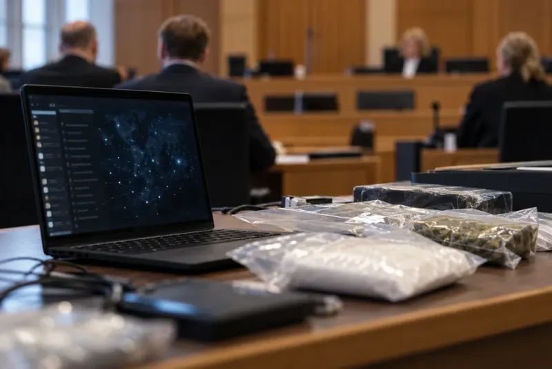 Tre svenskar inför rättens avgörande om narkotikahandel på darknet