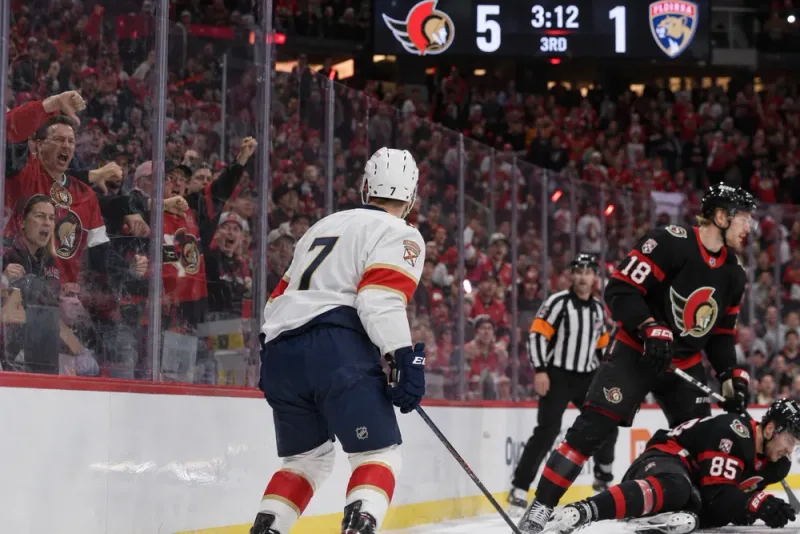 Brady Tkachuk möttes av burop och storförlust