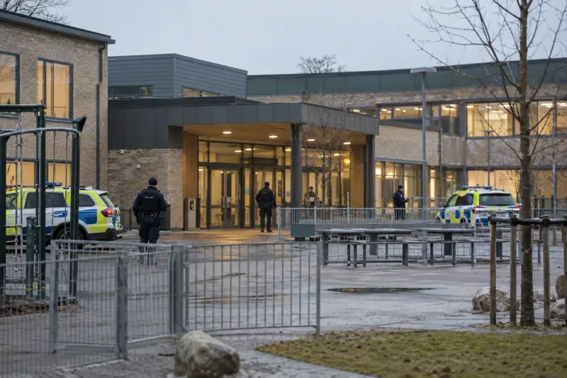 Knivbeväpnad pojke omhändertagen – skola i Landskrona inrymd