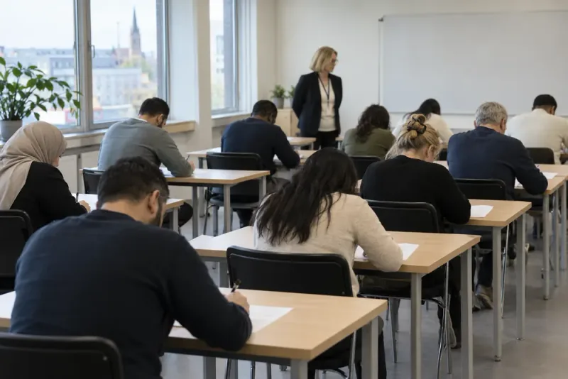 80 procent godkända på Sveriges första medborgarskapsprov