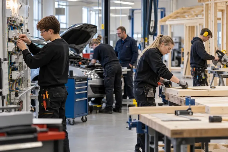 Yrkesutbildningar lockar fler elever – arbetsgivare saknar kompetens