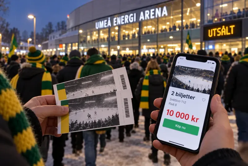 Biljetter säljs för tusentals kronor – Björklöven reagerar