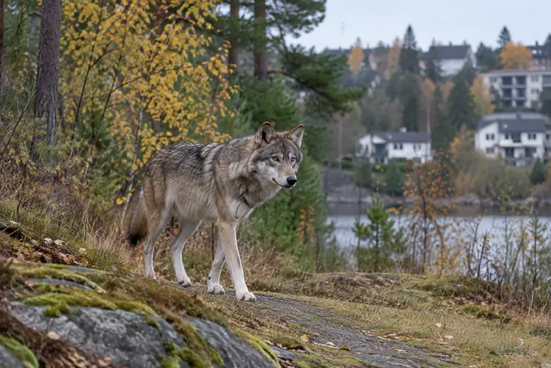 Varghona nära bostadsområden – flera nya observationer i Tyresö