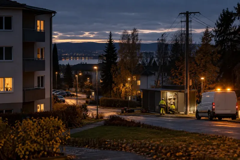 Kortslutning slog ut elen för 1 277 kunder i Torvalla