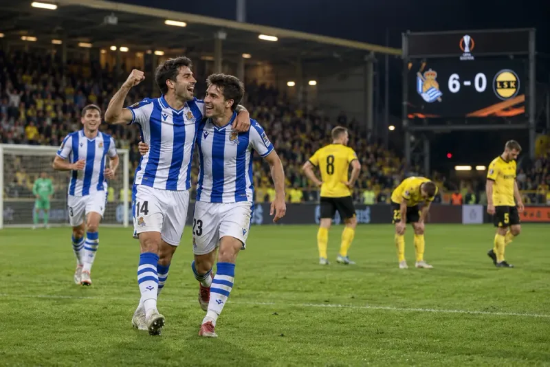 Real Sociedad krossade Lillestrøm efter målexplosion