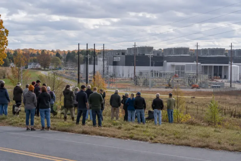 Protester mot AI-datacenter pressar politiker i USA