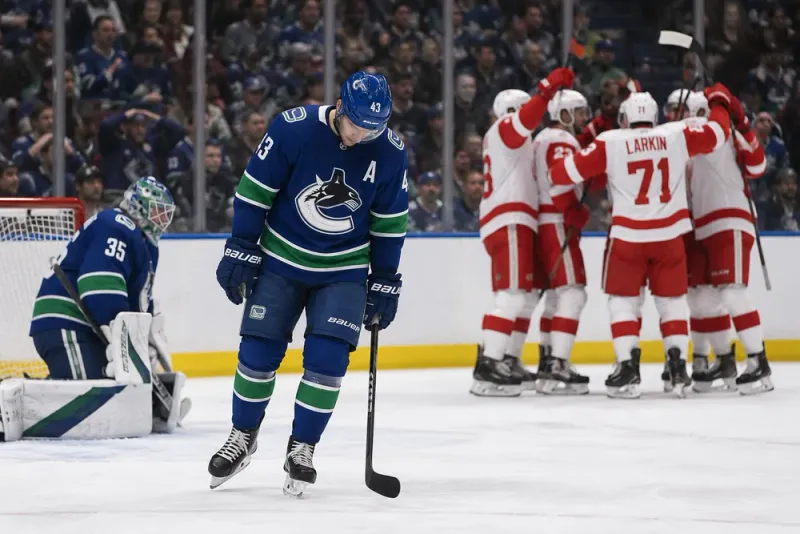 Vancouver Canucks sist i NHL efter ny förlust