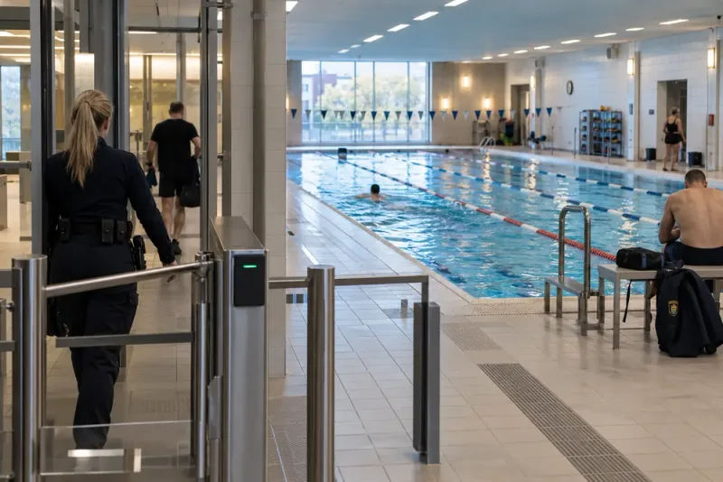 Kronobergsbadet blir enbart tillgängligt för polisanställda