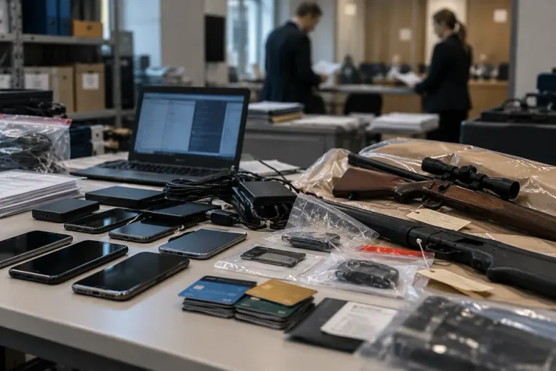 19 personer åtalas för grova bedrägerier och vapenbrott
