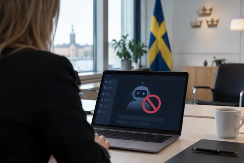 ChatGPT och Claude stoppas på Regeringskansliets datorer