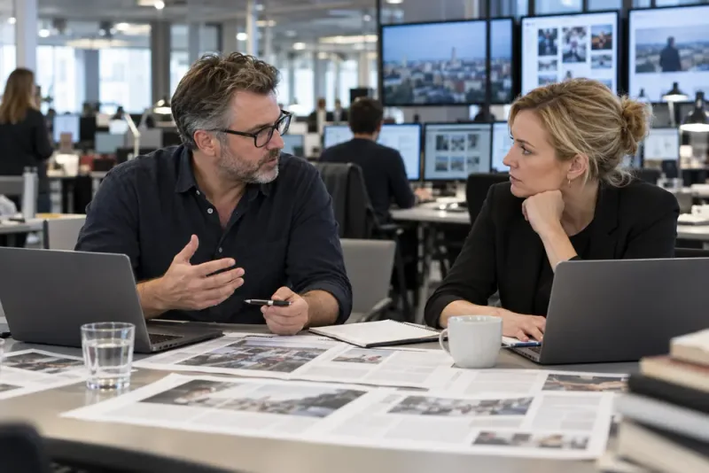 Karin Schmidt och Eric Rosén möter läsarnas kritik om journalistiken