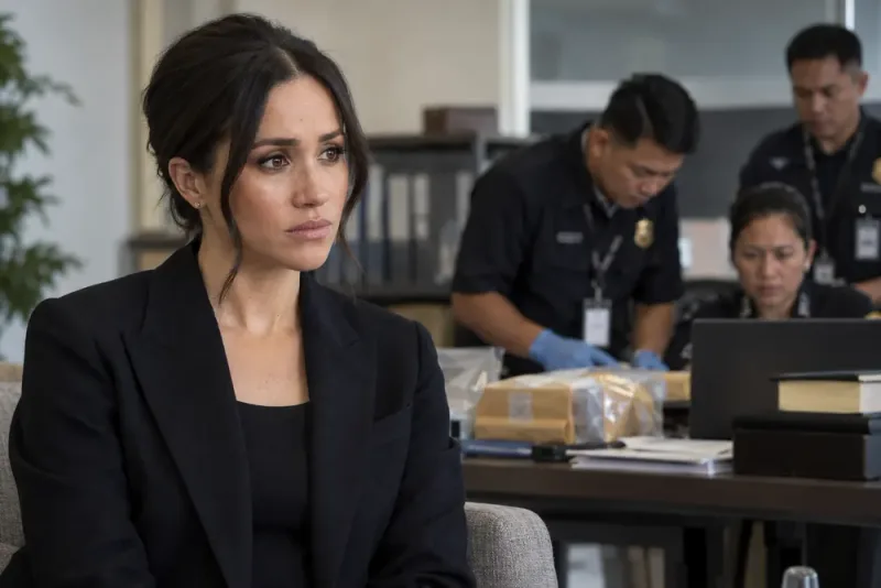 Meghan Markle uttalar sig om brottsmisstankarna mot sin pappa