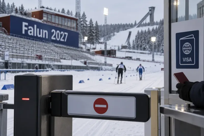 Johan Forssell vill stoppa ryska åkare från skid-VM