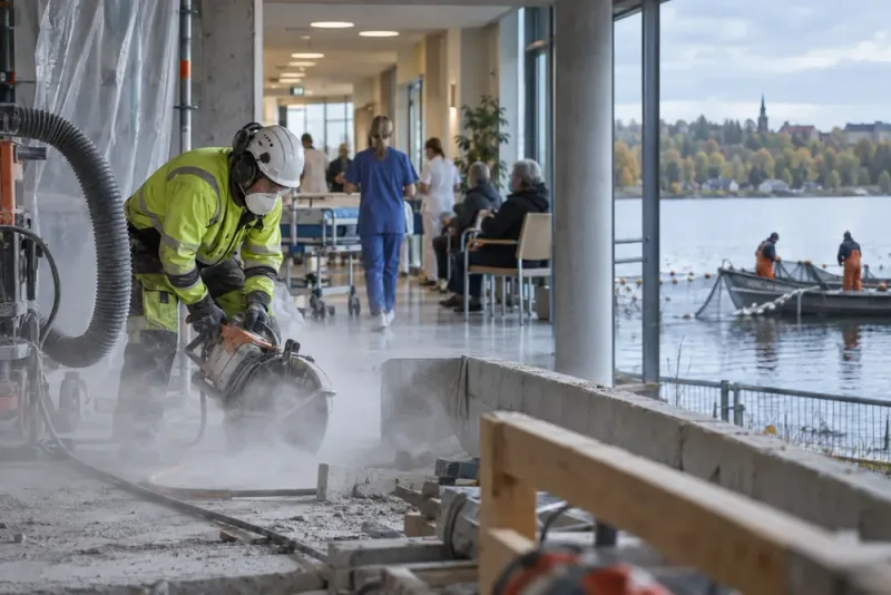 Byggdamm granskas och miljoner satsas på kortare vårdköer